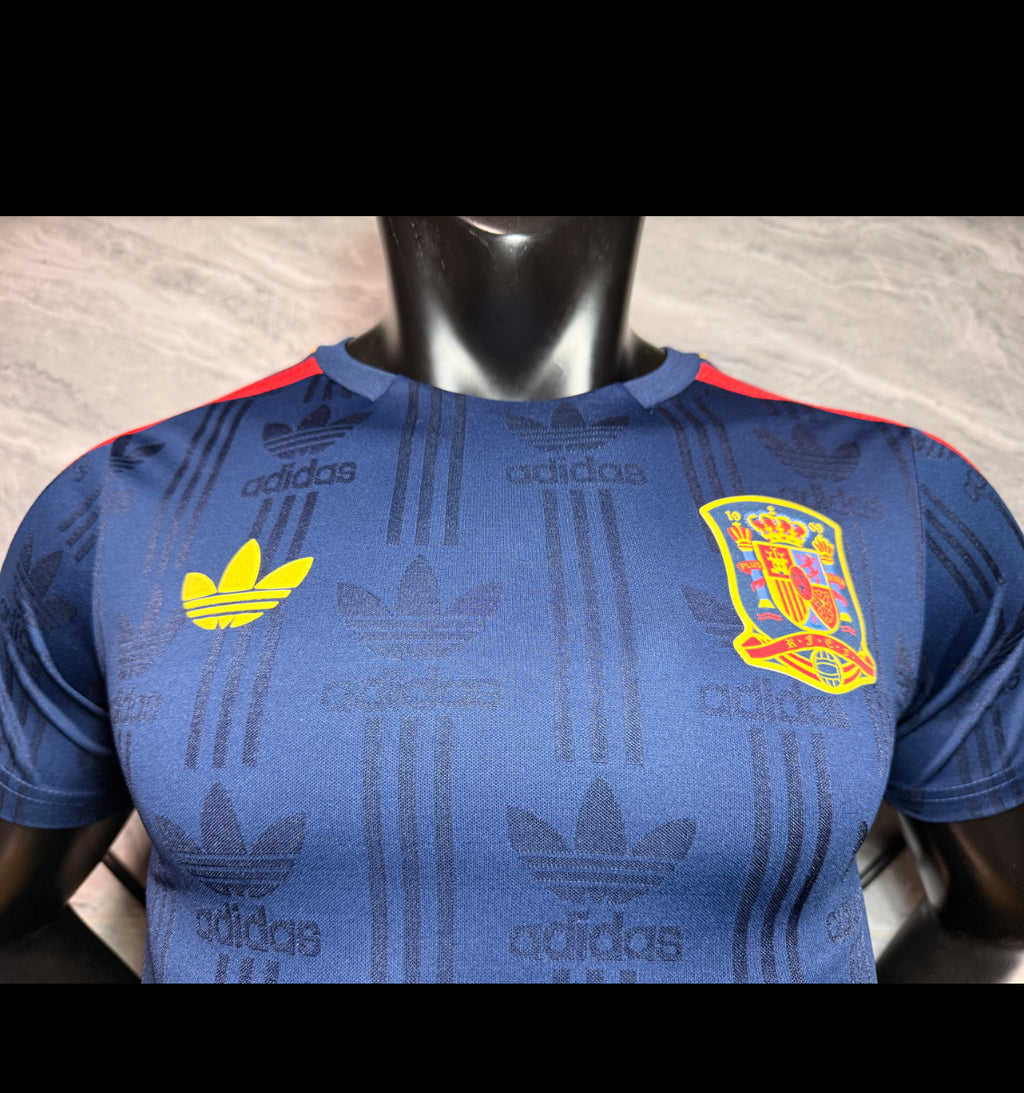🇪🇸 Maillot Espagne – Édition Extérieure Bleu Marine