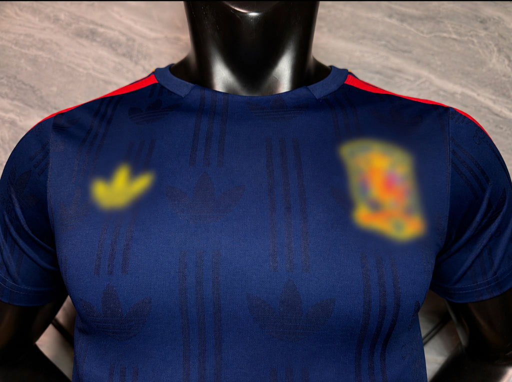 🇪🇸 Maillot Espagne – Édition Extérieure Bleu Marine
